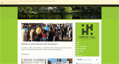 Desktop Screenshot of hernehillsociety.org.uk